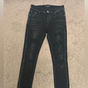 Amiri Black Jeans
